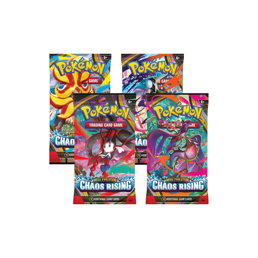 Chaos Rising Booster Pack Art Bundle — Set of 4