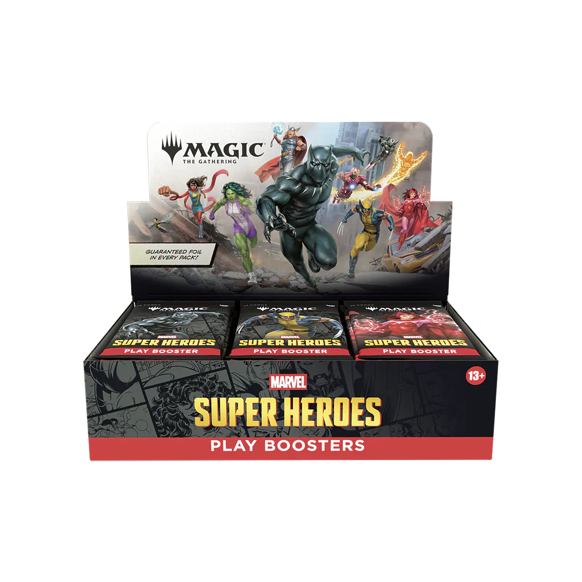 Magic: The Gathering: Marvel Super Heroes - Play Booster Box (30 packs)