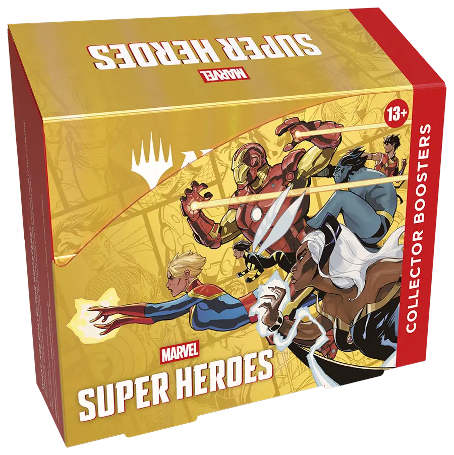 Magic: The Gathering: Marvel Super Heroes - Collector Booster Box (12 packs)
