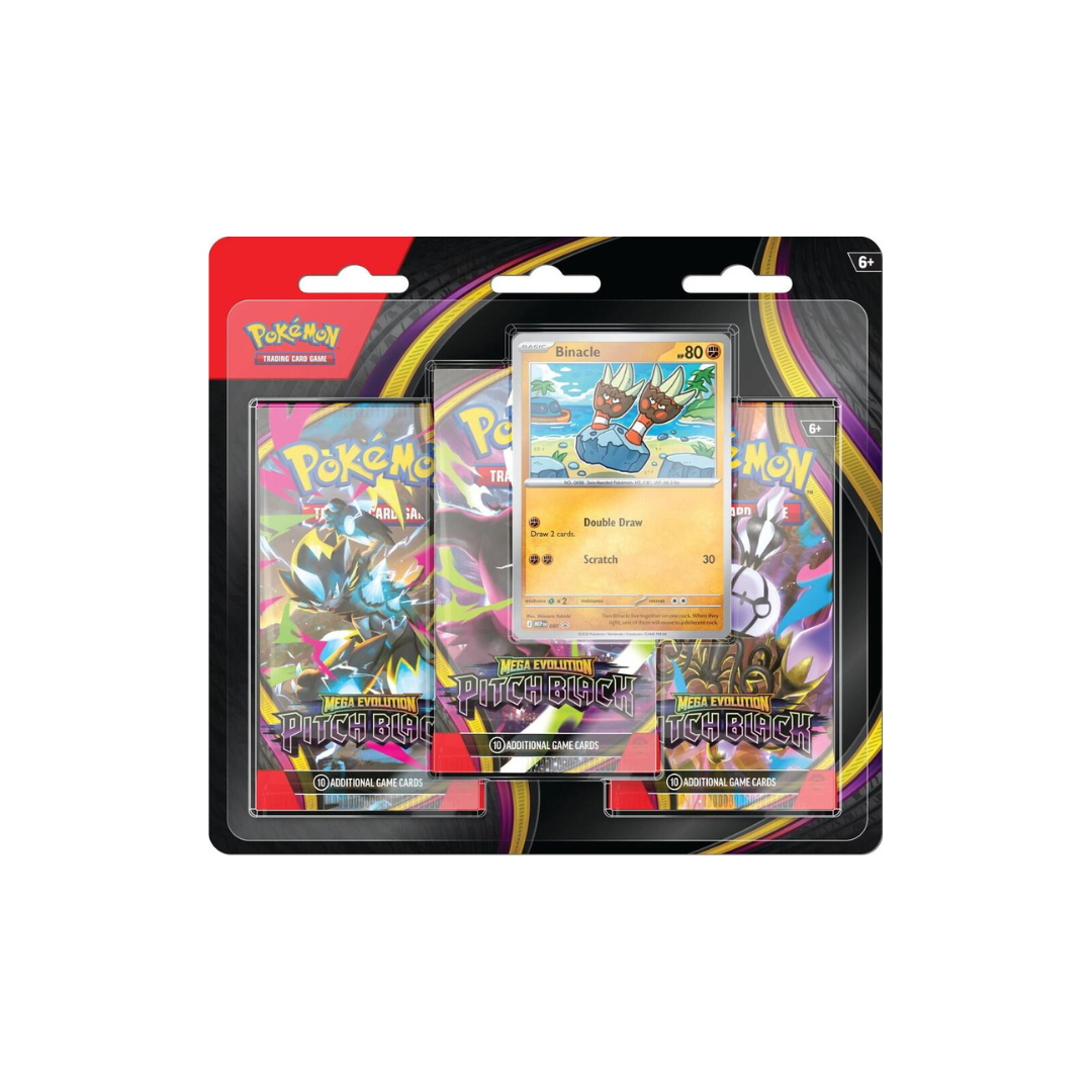 Pitch Black 3 Pack Blister — Binacle