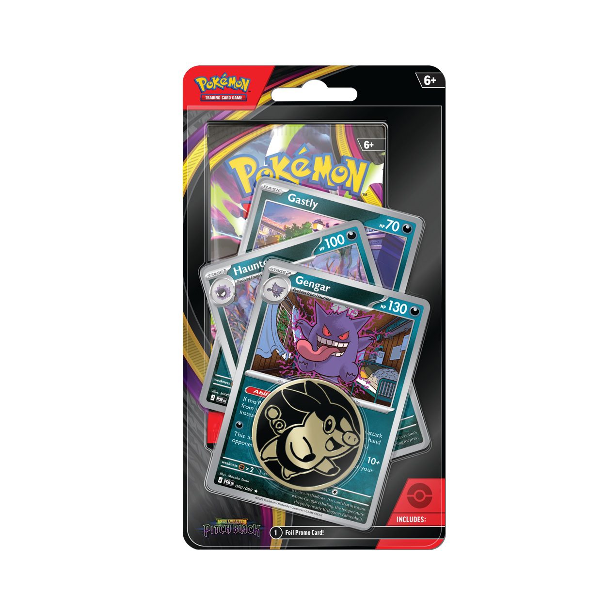 Pitch Black Premium Checklane Blister — Gengar Line